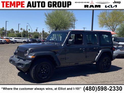 Used 2022 Jeep Wrangler Unlimited Sport AWD/4WD image 1