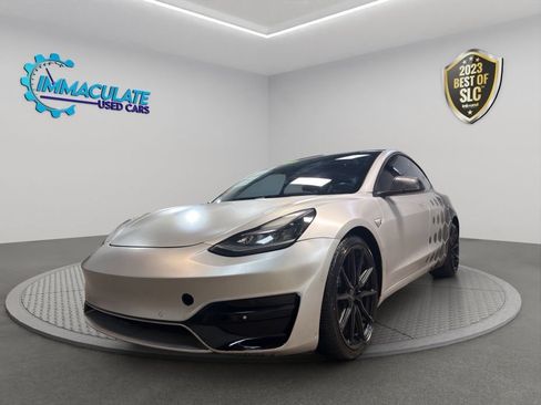 Used 2018 Tesla Model 3 Long Range AWD/4WD image 1