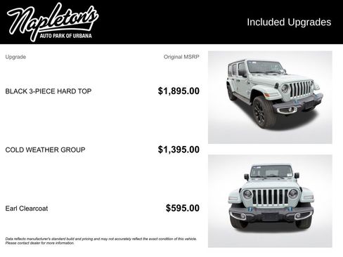 Used 2023 Jeep Wrangler Unlimited Sahara w/ Cold Weather Group AWD/4WD image 2