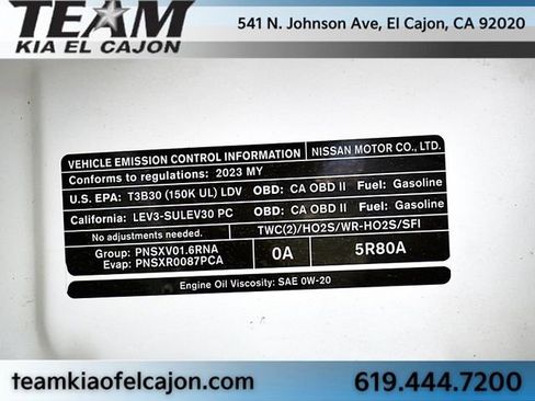 Used 2023 Nissan Kicks SR w/ Interior Electronics Package FWD image 35