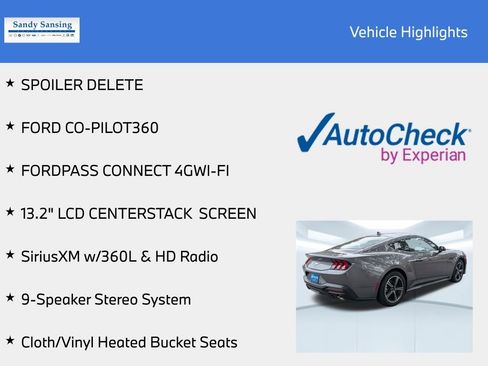 New 2025 Ford Mustang EcoBoost image 9