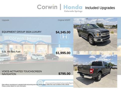Used 2020 Ford F150 XLT w/ Equipment Group 302A Luxury AWD/4WD image 4