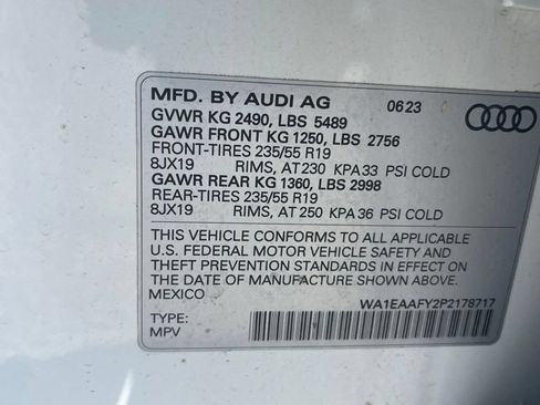 Used 2023 Audi Q5 2.0T Premium Plus w/ Premium Plus Package AWD/4WD image 7