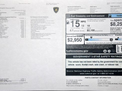 Used 2022 Lamborghini Huracan STO image 14