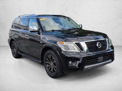 Used 2020 Nissan Armada Platinum w/ Captain's Chairs Package AWD/4WD image 4