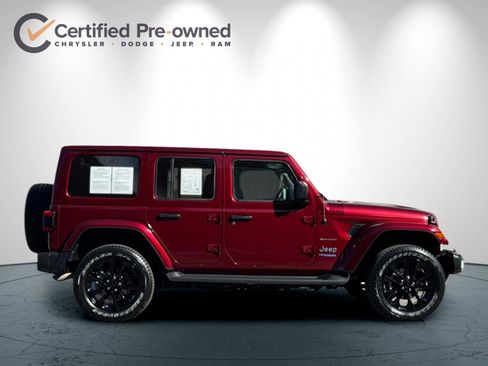 Certified 2021 Jeep Wrangler Unlimited Sahara w/ Cold Weather Group image 3