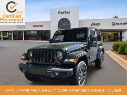 Certified 2021 Jeep Wrangler Sport