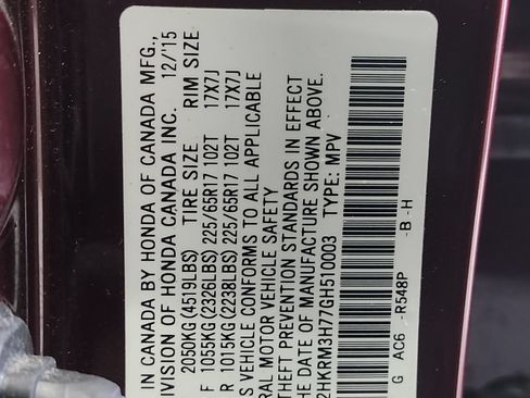 Used 2016 Honda CR-V EX-L image 33
