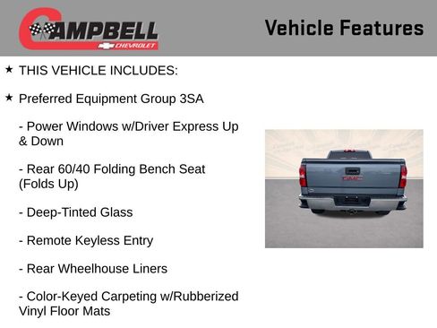 Used 2016 GMC Sierra 1500 SLE w/ SLE Value Package image 5