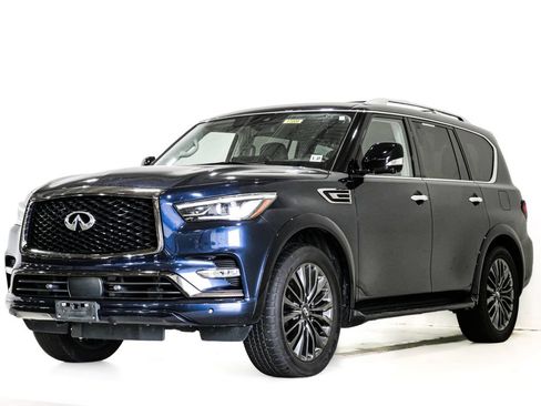 Used 2022 INFINITI QX80 Premium Select w/ Cargo Package AWD/4WD image 3
