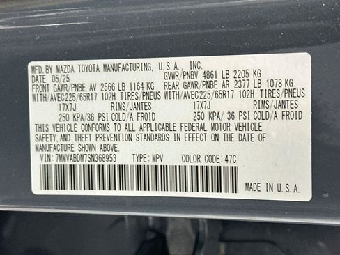 Used 2025 MAZDA CX-50 AWD 2.5 S w/ Premium Package image 12