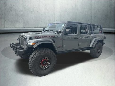 Used 2020 Jeep Gladiator Rubicon w/ LED Lighting Group AWD/4WD image 1