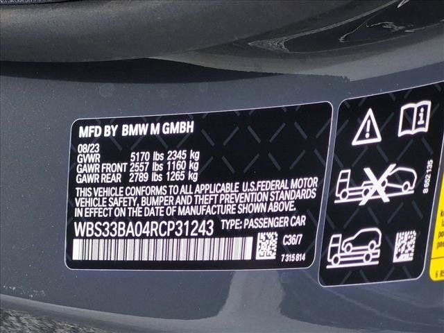 Used 2024 BMW M4 xDrive Competition w/ Executive Package AWD/4WD image 25