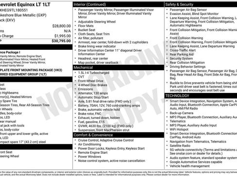 Used 2026 Chevrolet Equinox LT FWD image 30