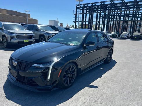 Used 2022 Cadillac CT4 V Blackwing w/ Carbon Fiber 1 Package RWD image 1
