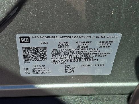 Used 2025 Chevrolet Equinox LT AWD/4WD image 21