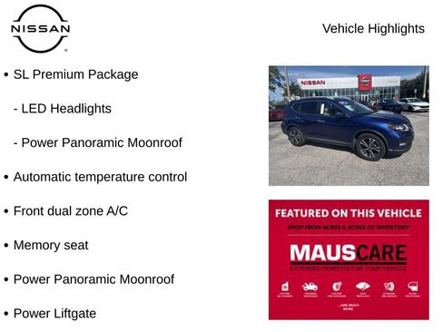 Used 2017 Nissan Rogue SL w/ SL Premium Package FWD image 8