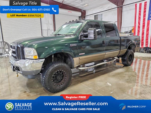 Used 2003 Ford F250 4x4 Crew Cab Super Duty image 1