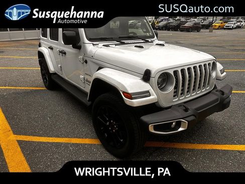 Used 2021 Jeep Wrangler Unlimited Sahara w/ Cold Weather Group image 1