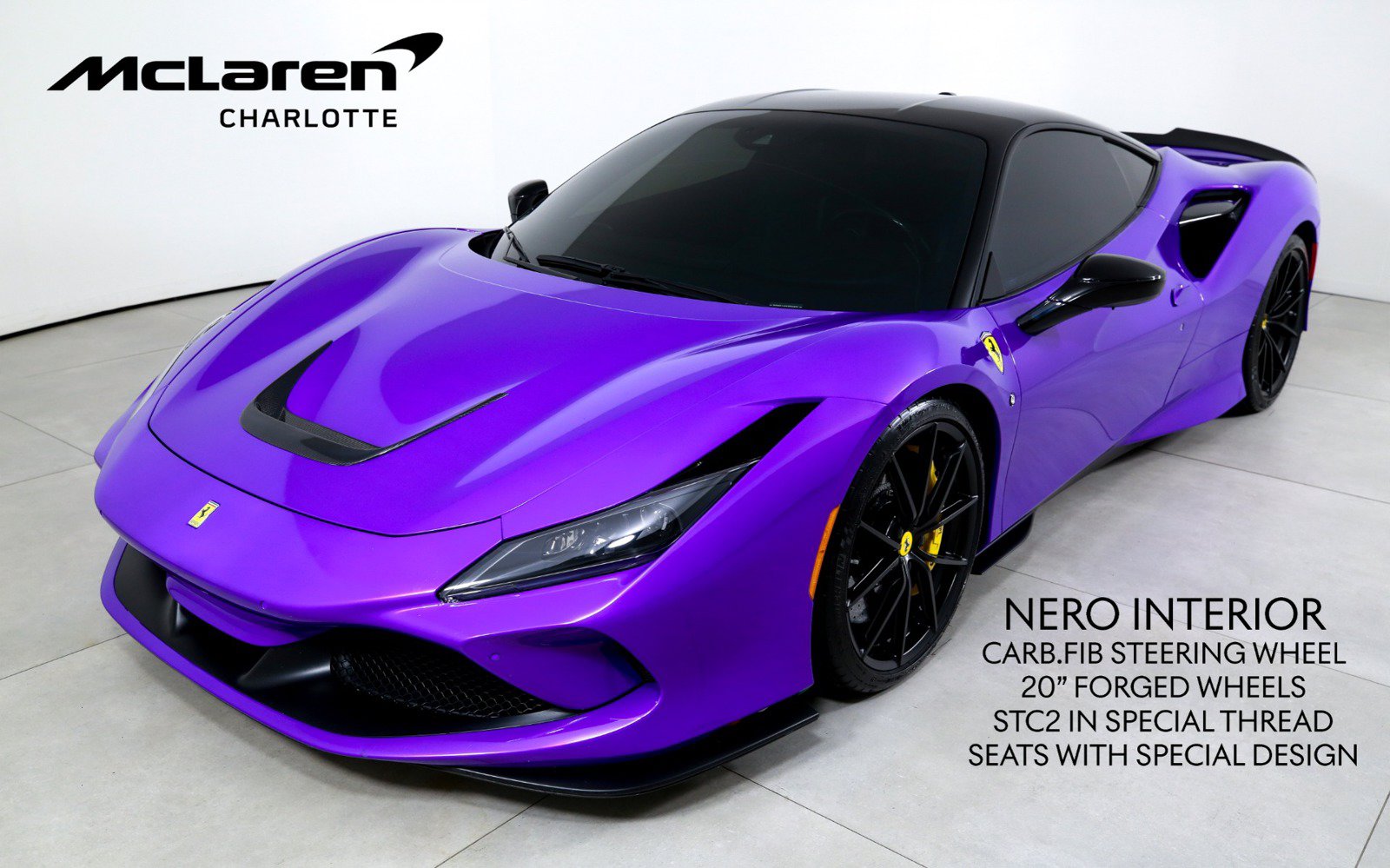 Used 2020 Ferrari F8 Tributo RWD image 1