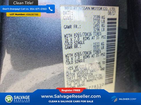 Used 2017 Nissan Frontier SV w/ SV Value Truck Package image 16