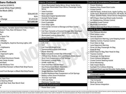 Used 2020 Subaru Outback 2.5i