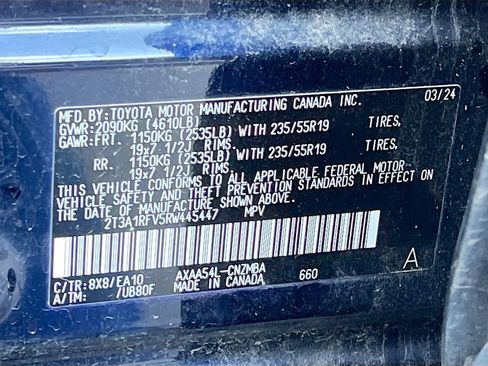 Used 2024 Toyota RAV4 XLE Premium w/ Weather Package AWD/4WD image 33