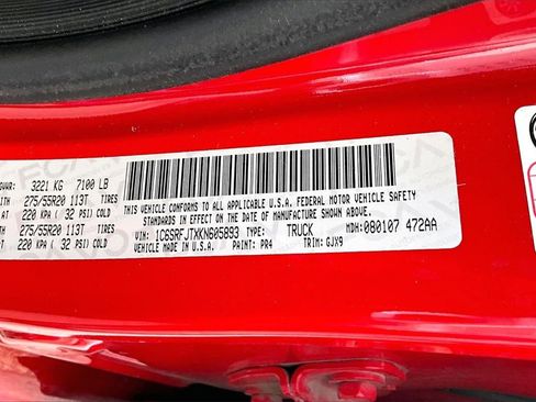 Used 2019 RAM 1500 Laramie w/ Sport Appearance Package image 8