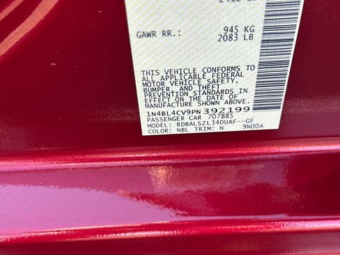 Used 2023 Nissan Altima 2.5 SR w/ SR Premium Package image 23