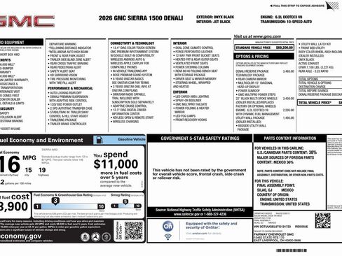 New 2026 GMC Sierra 1500 Denali w/ Denali Reserve Package image 4