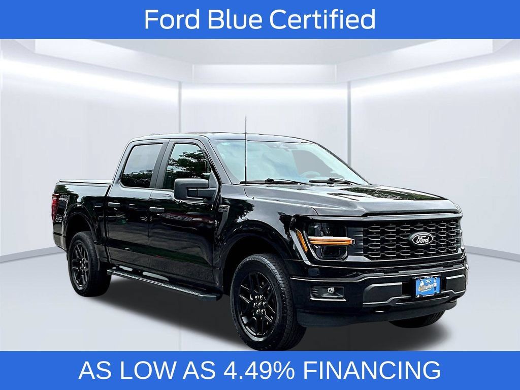 Certified 2024 Ford F150 STX w/ STX Black Appearance Package AWD/4WD image 1