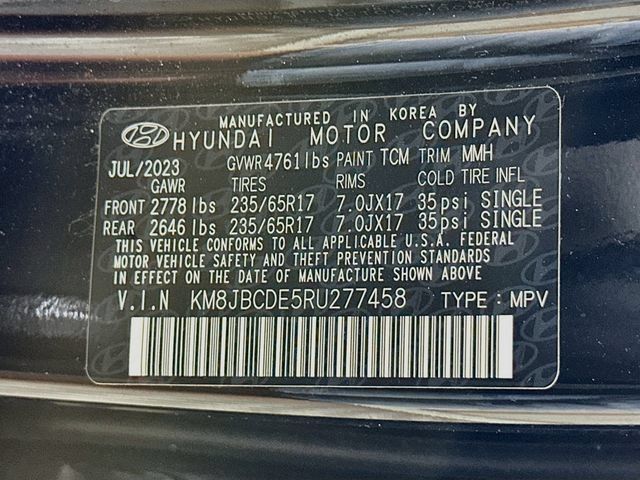 Certified 2024 Hyundai Tucson SEL AWD/4WD image 36