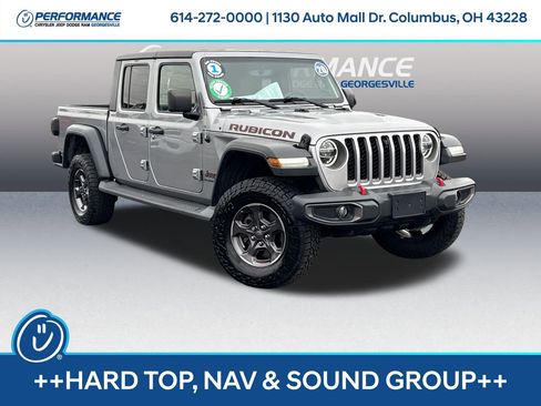 Used 2020 Jeep Gladiator Rubicon w/ Uconnect 4C Nav & Sound Group image 1