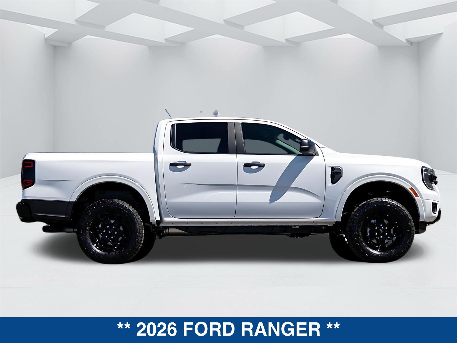 New 2026 Ford Ranger XLT w/ Black Appearance Package RWD image 3
