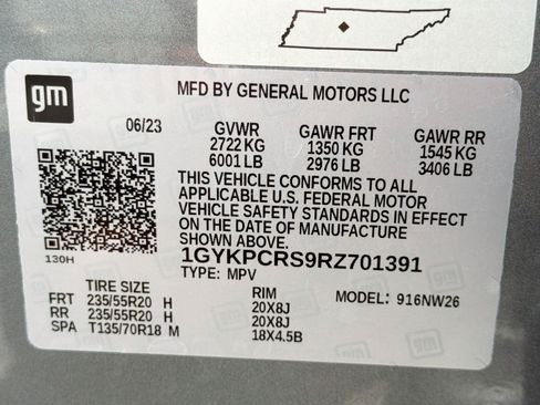 Certified 2024 Cadillac XT6 Premium Luxury w/ Technology Package FWD image 35