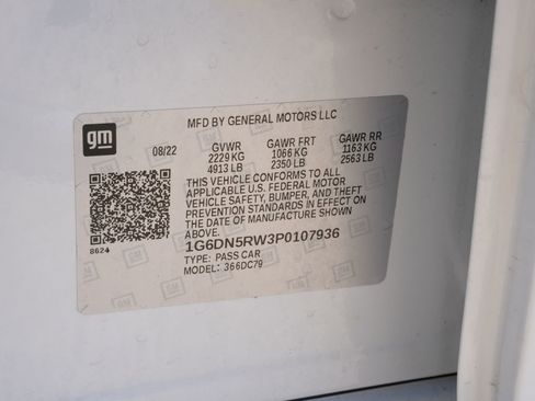 Certified 2023 Cadillac CT5 Premium Luxury w/ Parking Package image 30