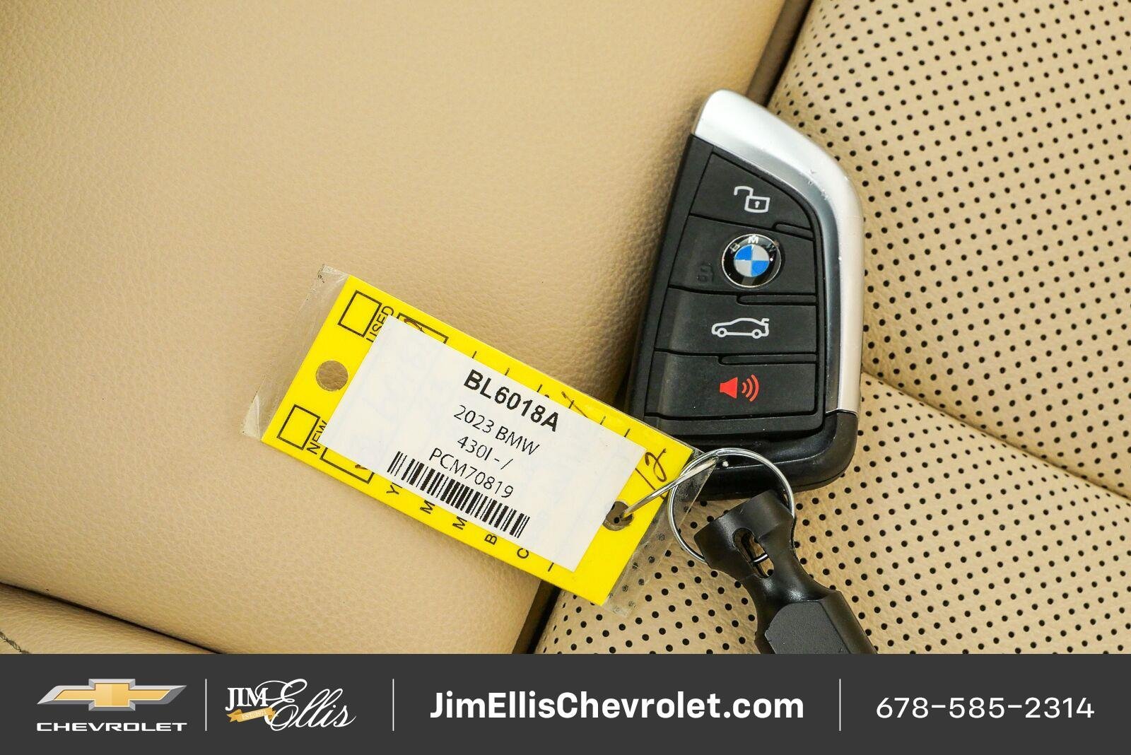 Used 2023 BMW 430i Convertible w/ Convenience Package RWD image 38