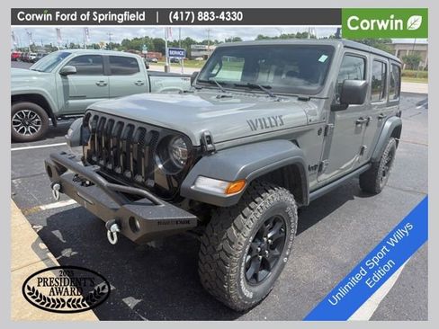 Used 2020 Jeep Wrangler Unlimited Sport AWD/4WD image 1