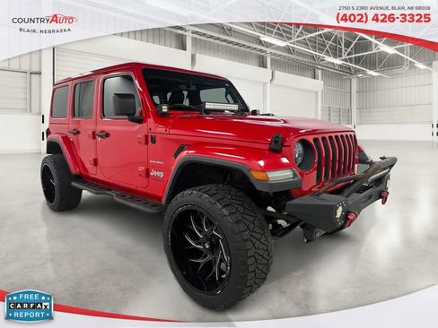 Used 2018 Jeep Wrangler Unlimited Sahara image 8