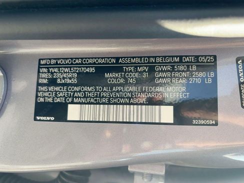 Certified 2026 Volvo V60 B5 Cross Country Ultra image 21