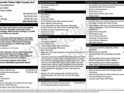 Used 2022 Chevrolet Tahoe High Country image 38