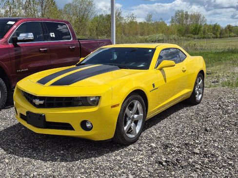 Used 2010 Chevrolet Camaro LT w/ Black Stripe Package RWD image 1