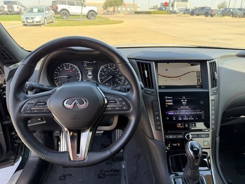 Used 2024 INFINITI Q50 Red Sport 400 w/ Black Opal Edition image 13