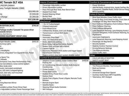 Certified 2023 GMC Terrain SLT w/ Elevation Edition FWD image 32