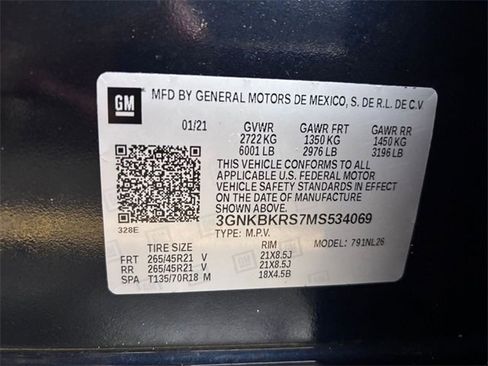 Used 2021 Chevrolet Blazer RS w/ Enhanced Convenience Package image 33