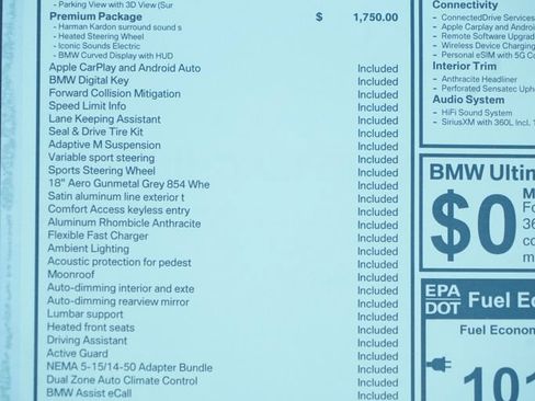 New 2026 BMW i4 xDrive40i w/ Premium Package AWD/4WD image 8