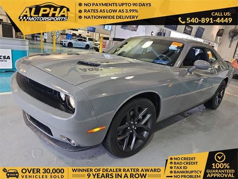 Used 2023 Dodge Challenger SXT w/ Blacktop Package RWD image 1