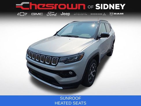 Used 2024 Jeep Compass Limited w/ Sun and Sound Group AWD/4WD image 1