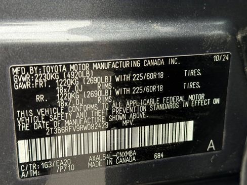 Used 2024 Toyota RAV4 XLE Premium w/ Weather Package image 34