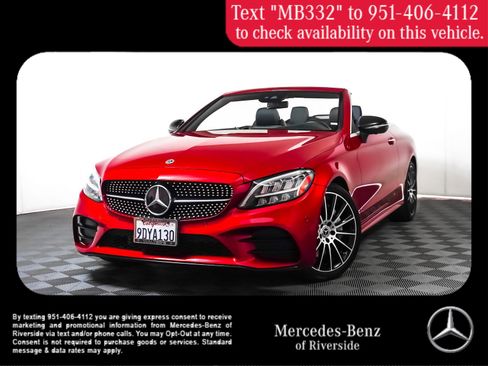 Certified 2022 Mercedes-Benz C 300 Cabriolet image 1
